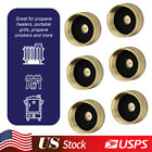 6 Pcs Solid Brass Propane Bottle Caps Suitable For All 1lb Gas Refill Tank Valve