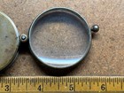 Antique 2  Round Fold Flip Out Pocket Magnifying Glass Loupe Brass 1890s-1900