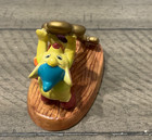 Vtg Disney Schmid Rare Gus   Jaq Holding Up Key Hand-painted Figurine Euc