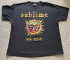 Black Sublime Rock Band Concert T Shirt  Sz 2xl Xxl Long Beach Sun