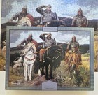 Jigsaw Puzzle The Bogatyrs 1898 By Victor Vasnetsov 500 Pc Kiev Warriors