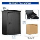 19 7x13 4x8 7   Large Package Letter Delivery Boxes Coded Lock Office Wall Mount