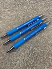 3 Plavix Black Ink Pens Drug Rep Promotion Heavy Metal Sanofi Pharmaceutical New
