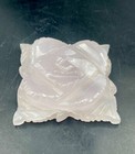 215 15gram Natural Pink Mangano Calcite Uv Light Carving  Handmade Flower 