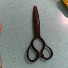 Antique Handmade Scissors Iron Hand Forged Primitive Retro Vintage Classic Old