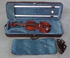 Restored Antique Hopf 4 4 German Trade Violin Stradivari Copy With Case  C-1900