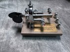 Vibroplex Vibrokeyer Standard Telegraph Cw Morse Code Key Tan Base