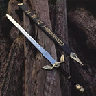 Legend Of Zelda Master Sword   Dark Link Skyward Sword Replica W  Scabbard