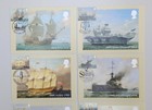 2019 Royal Navy Ships Set Of 8 Phq Postcards With 8 Different Postmarks Front
