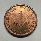1963 Angola 1 Escudo - Beautiful Coin -  b-006-b
