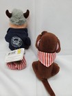 Vintage Infamous Meanies Plush Bull Bill Clinton   Buddy Dog Monica Underwear
