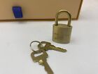 Louis Vuitton Padlock Gold Solid 2 Keys 318 Number