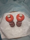 Le Creuset Red Salt And Pepper Mill Set 8  Classic Grinder Kitchen Table