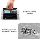 M  quina Contadora De Billetes Con Lcd Y Detecci  n Uv Ir Usd Eur  Contadora De Ef