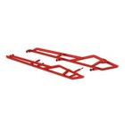Can Am Maverick R Max Rock Sliders Nerf Bars Red Oem 715009922