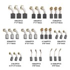 60pcs Electric Motor Carbon Brushes 10 Sizes Replacement Repair Power Tool Part