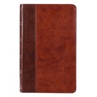  The Holy Bible King James Version Giant Print Tan brown   Jesus Words In Red