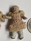 Antique Carl Horn Jointed Bisque Miniature Dollhouse Doll