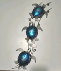 29 Inches High X 7 3 4 Inches Wide Triple Metal Wall Sea Turtles