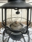 Railroad Lantern Pennsylvania Lines Etched Lamp  Pennsylvania  Railroad