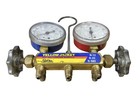 Yellow Jacket Ritchie Manifold Gauge Set R-12 R-22 R-502 Hvac Test Charging Tool