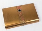 Vintage Sheaffer s Art Deco Gold Plated Desk Pen Holder Base Only