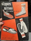 Tuxedo Slippers Mittens Vol 1  1940   s Patterns Knitting Knit Vintage Leather