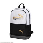 Puma Kids  Eclipse 18 5  Backpack - Black white gold