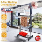 67  Laundry Clothes Storage Drying Rack Portable Folding Dryer Hanger Heavy Duty