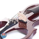 Cecilio 4 4 Full Size Electric silent Violin  Mahogany Metallic Varnish  Hand