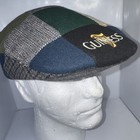 Guinness Patchwork Newsboy Cap Medium 59cm Irish Tweed Flat Cap Wool Hat Cabbie