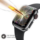 Fr Apple Watch Series 8 7 6 se Full Body Cover Case Tempered Glass Protect 41 45
