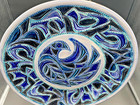 Avraham Gofer Mid C 50s Signed 16    Roundart Wall Plate Israel Judaica Bird