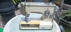 Vintage Sears Kenmore 158 10400 Portable Sewing Machine W hard Rose Case
