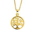 Tree Of Life  925 Sterling Silver Chain Pendant Necklace 16 Inch   2 Inch Extend
