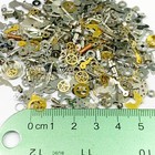 30 Grams Watch Parts Steampunk Wheels Gears Handswatchmaker Repair Lot Gold Cogs