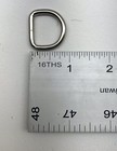 Lot Of 100 Heavy Duty 1    Nickel Plated D-ring  Handbags  Dog Collar High Quality