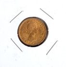 1956 Great Britain 1 Farting Detailed Lightly Toned Coin