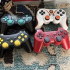 Sony Playstation 3 Black Console Bundle W  17 Games Lot   8 Controllers Tested