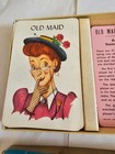 Vintage Whitman Old Maid Card Game  8996 W  Box   Instructions Set