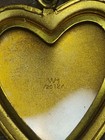 Wh Vintage 12k Gold Filled Heart-shaped Photo Locket   Excellent Condition