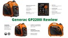 Generac Gp 2200i 2200-watt Gasoline Portable Inverter Generator