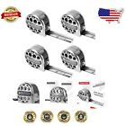 4pcs Stainless Steel 25ft Retractable Tape Measure - Double-sided Precision