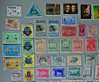 Costa Rica Stamps    Nice Variety    Air Mail    Over Prints    Used unused   