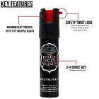 3 Police Magnum Pepper Spray  75oz Unit Safety Lock Self Defense Protection