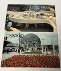 Lot Of 4 Vintage Expo67 Montreal  Canada Worlds Fair Postcards