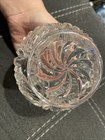 Vintage Crystal Vanity Jar Excellent Condition