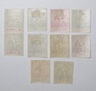 Barbados Qv Classics 1892 Set To 10d  sg105-113  - Fine Mounted Mint -   90