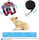 Small Pet Harness And Leash Set For Hamster Guinea Pig Ferret Small Animals