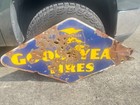 25 1 2    X 48    Tip To Tip Vintage Goodyear Sign